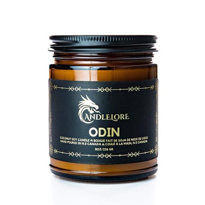 Odin The All-Father Candle: Medium